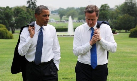 Barrack Obama and David Cameron