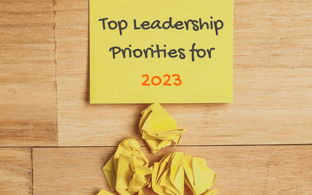 Top Leadership Priorities for 2023